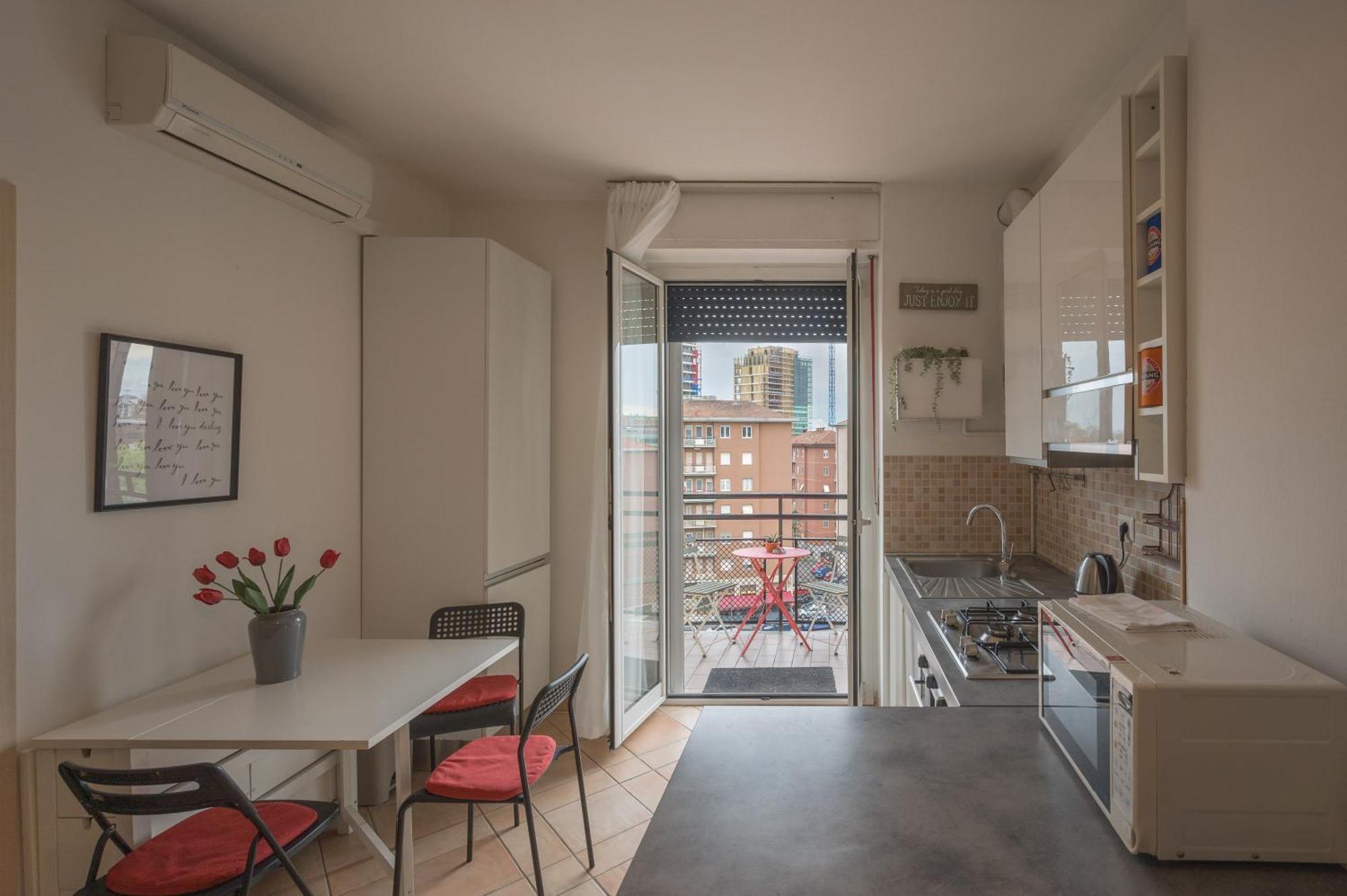 Primopiano - Palmanova Apartment Milan Bagian luar foto
